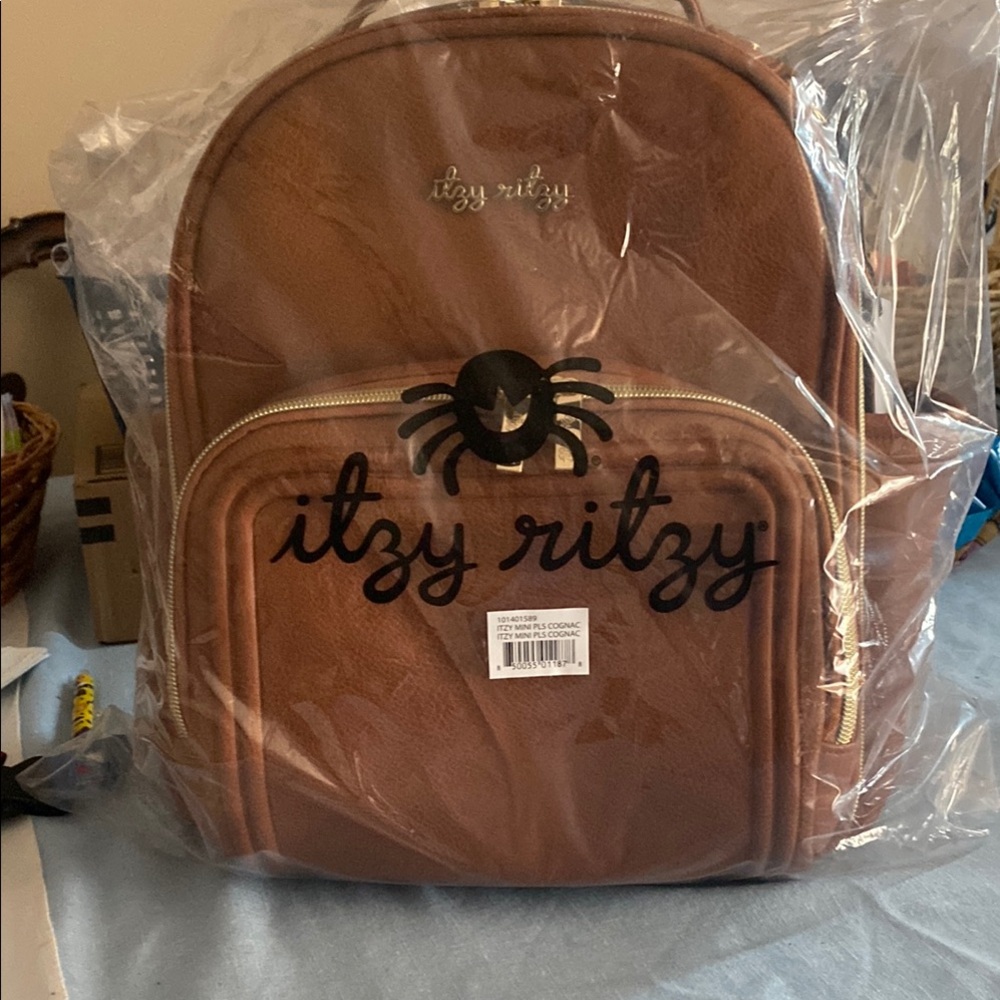 Itzy Ritzy Brown Backpack with Classic Design